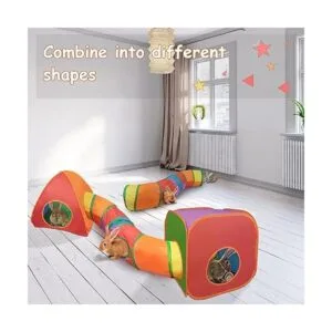 Túnel de conejo y cubo tienda de campaña plegable_4