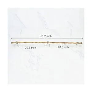 Toallero extralargo de 50 pulgadas cuerda náutica_3