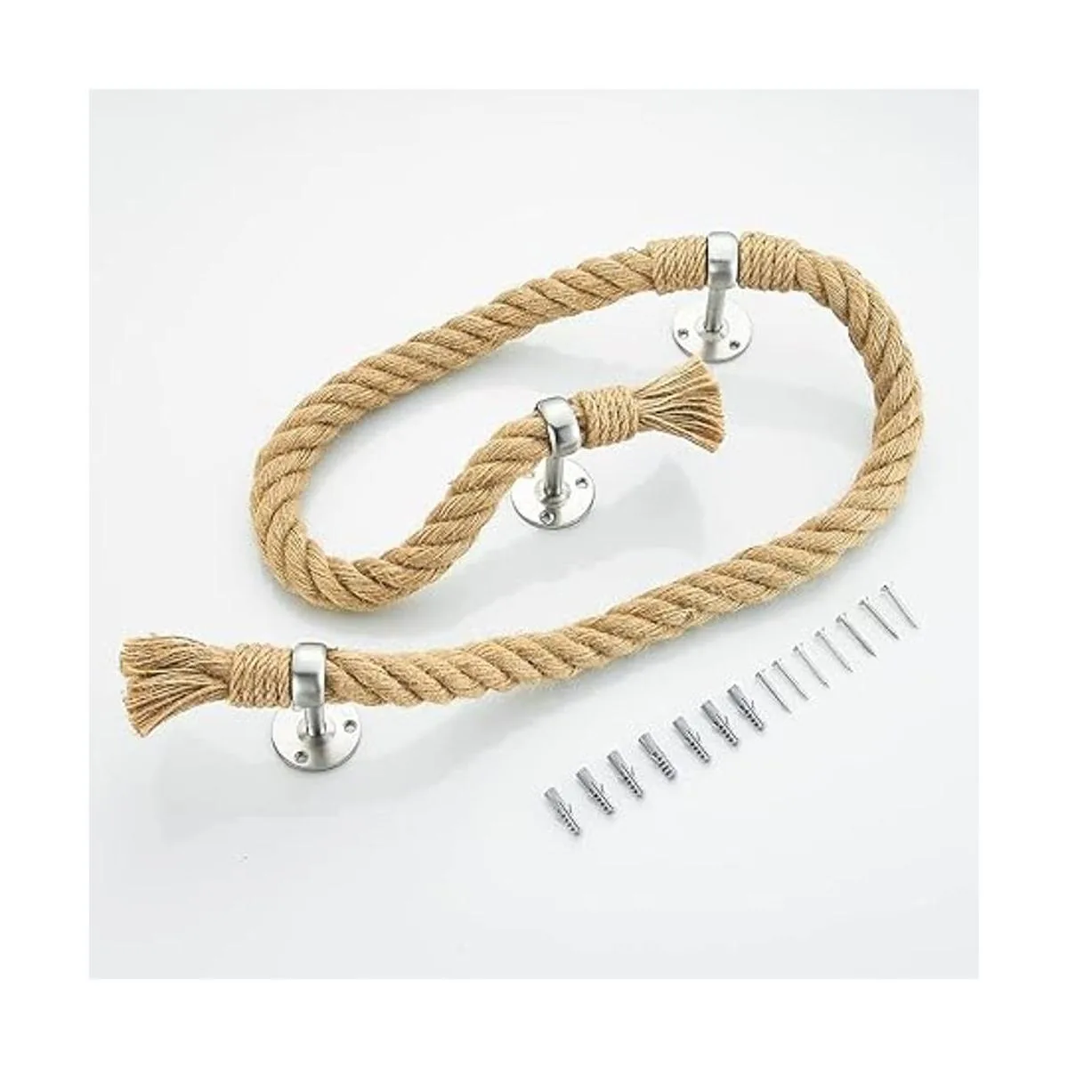 Toallero extralargo de 50 pulgadas cuerda náutica_7