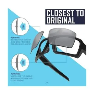 Saucer Premium Lentes de repuesto para Oakley Trillbe X_3