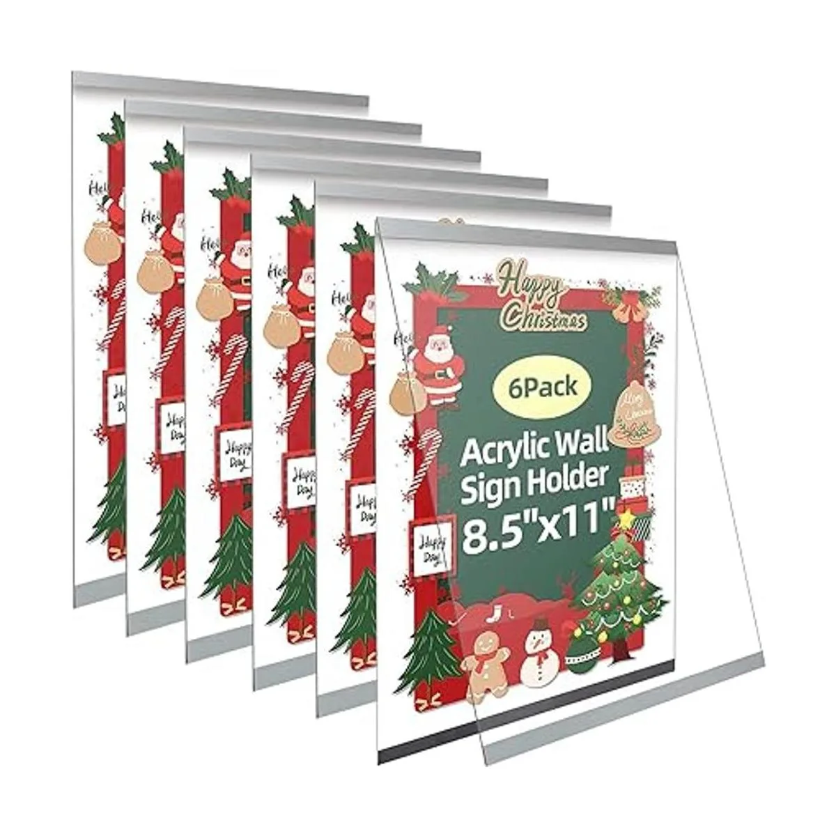 REALWAY Soporte acrílico para letreros de pared de 8.5 x_1