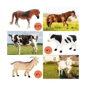 Paquete de 3 tractores de juguete de granja con 40 figuras_2