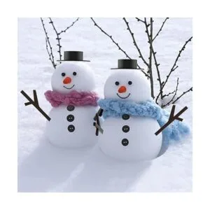 300 piezas de manualidades de muñeco de nieve kits de_3