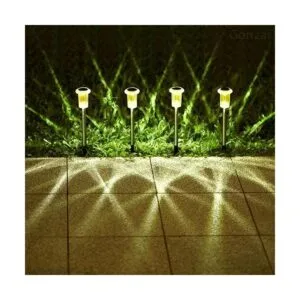 Gorrzai Luces solares para exteriores paquete de 10 luces_6