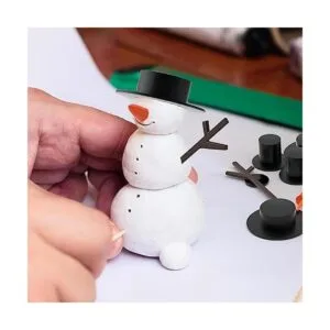 300 piezas de manualidades de muñeco de nieve kits de_5
