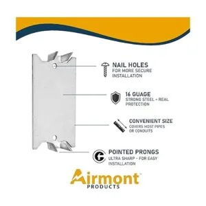 Airmont Products AP12061 placa de seguridad para clavos_5