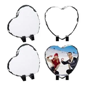 4 piezas de pizarra de sublimación en forma de corazón_1