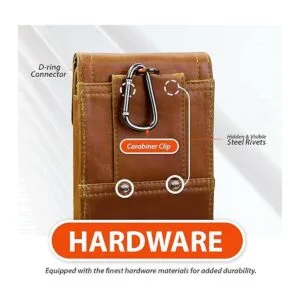 Hengwin Funda para cinturón para iPhone 14 13 12 de piel_5