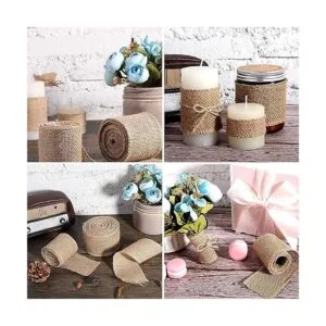 Tela de arpillera de 49 yardas cinta de tela de yute_7