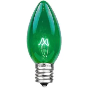 Juego de luces de Navidad transparentes C9 cadena de luz_2