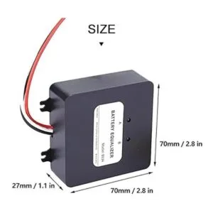 iSunergy Ecualizador de batería de 24 V 2 baterías de 12_4