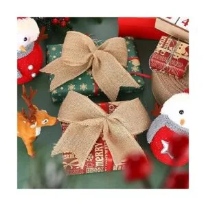 Tela de arpillera de 49 yardas cinta de tela de yute_5