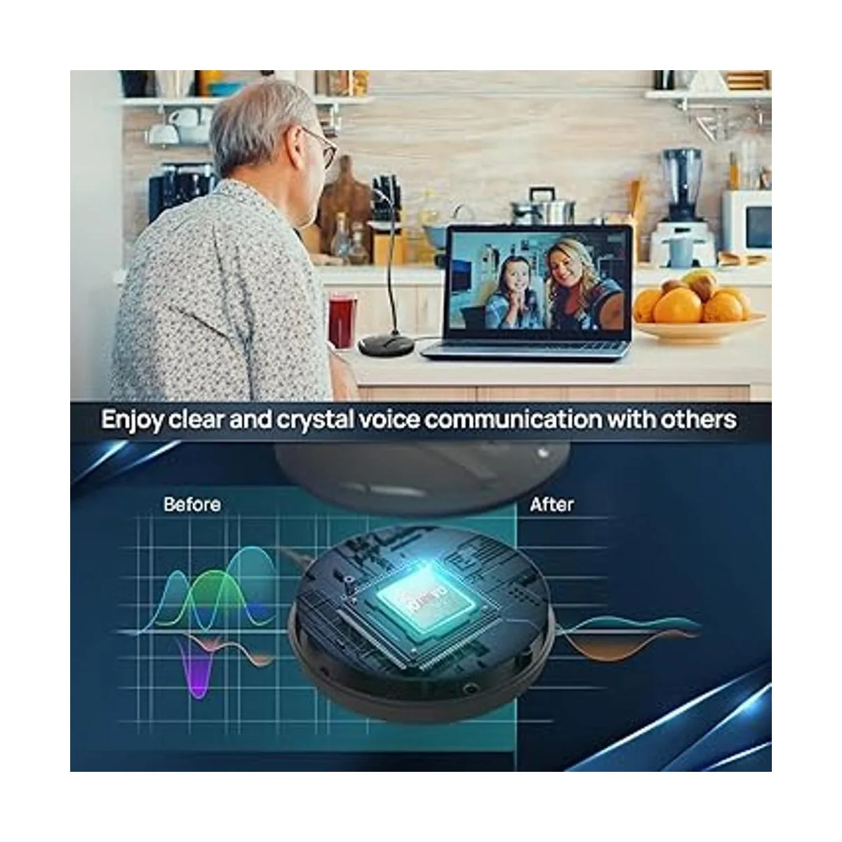 jounivo micrófono usb para computadora micrófono de pc y_2