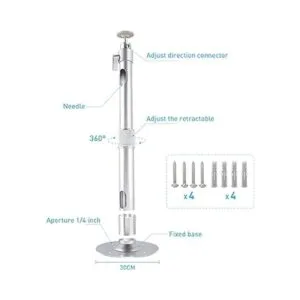 NIERBO Colgador universal de montaje en techo para_3