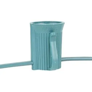 Juego de luces de Navidad transparentes C9 cadena de luz_4