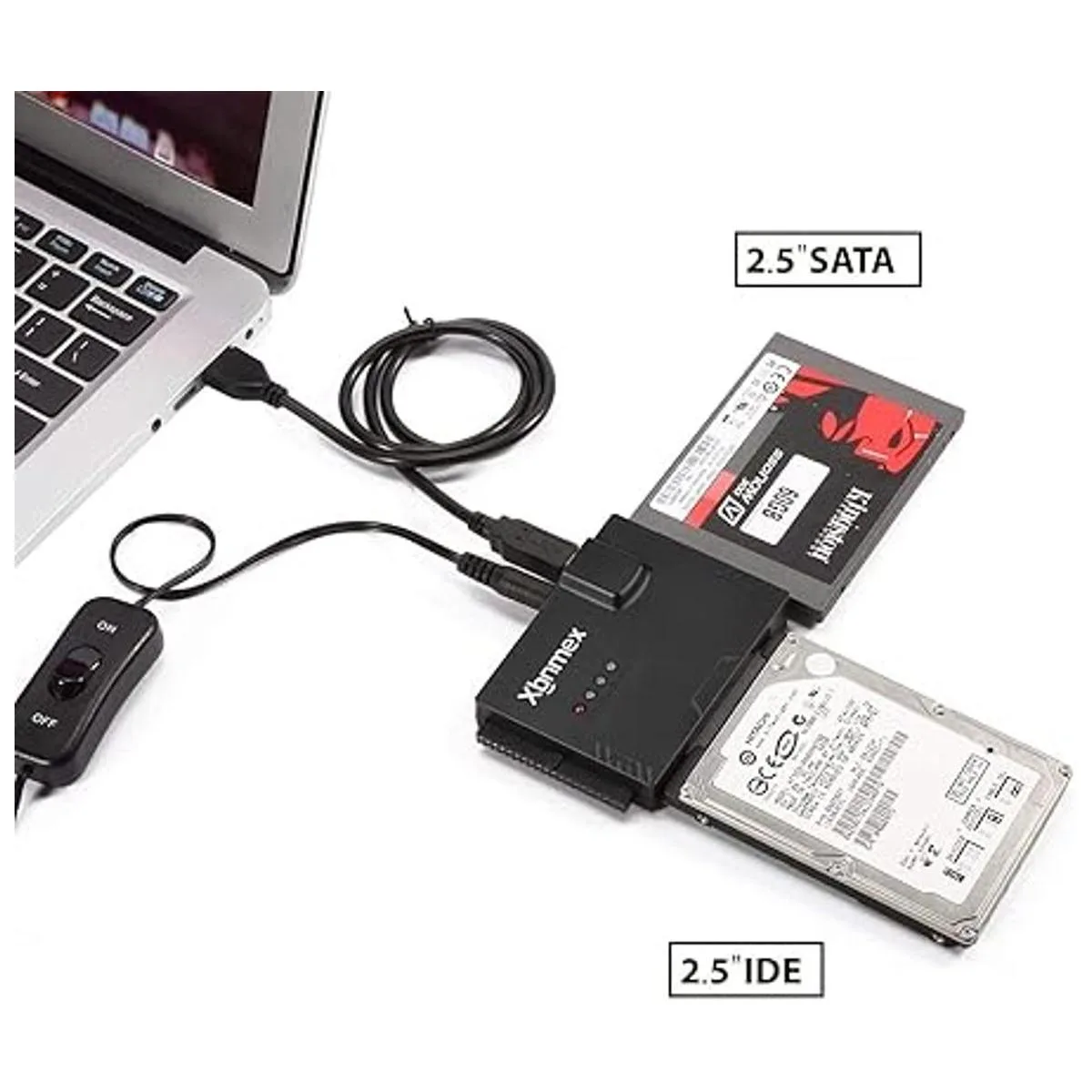 Xbnmex IDE SATA to USB 3.0 Cable Hard Drive Reader IDE_5