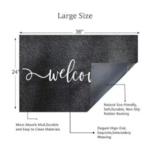 AAZZKANG Tapete de bienvenida para exteriores 24 x 36_3