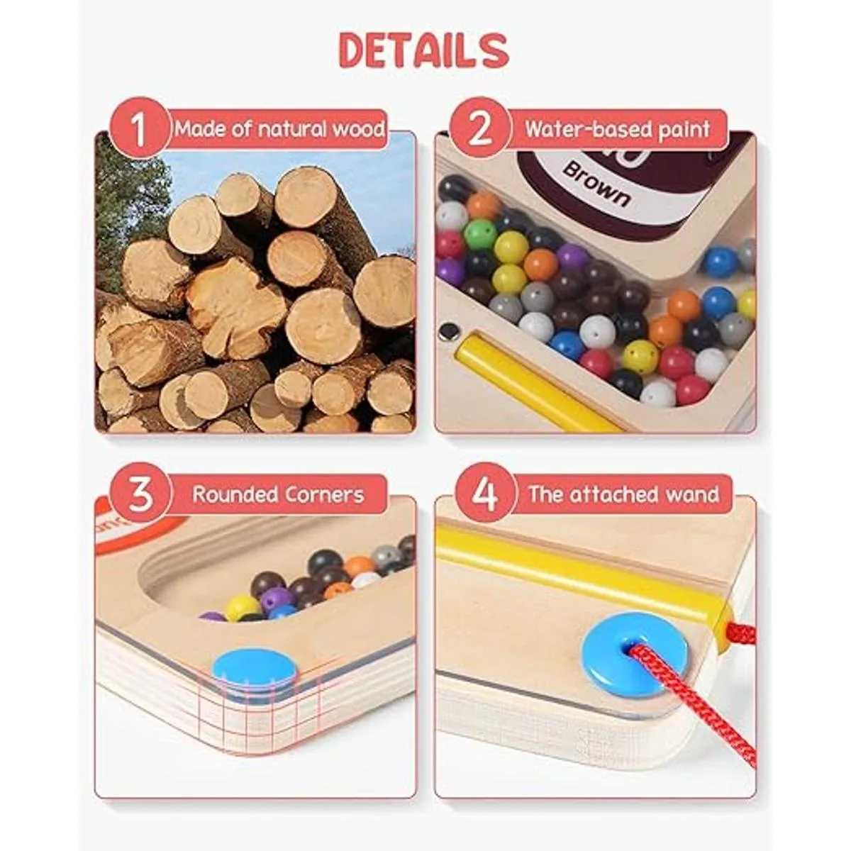 GAMENOTE Laberinto magnético de color y números_6