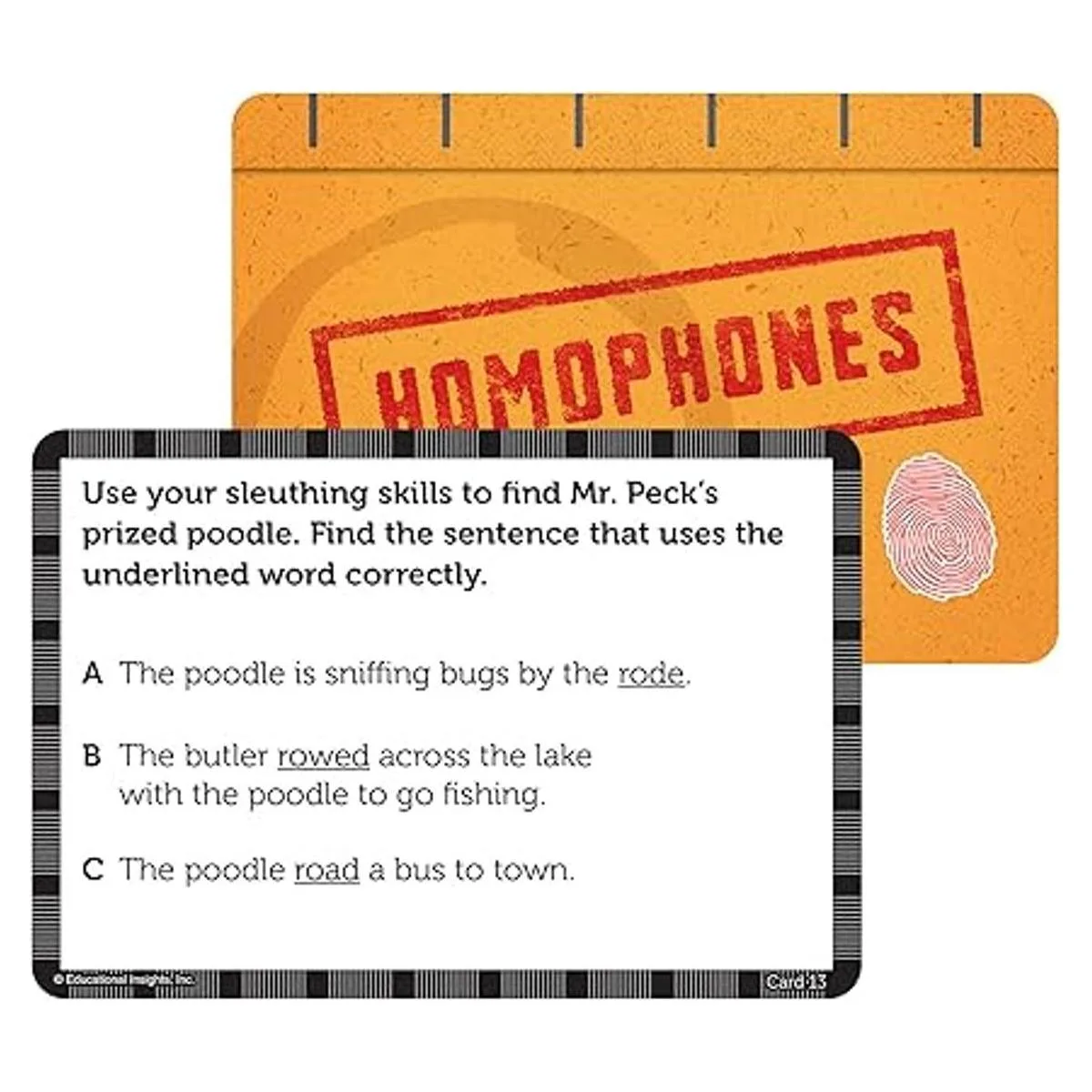 Educational Insights Super Sleuth Juego de vocabulario_4