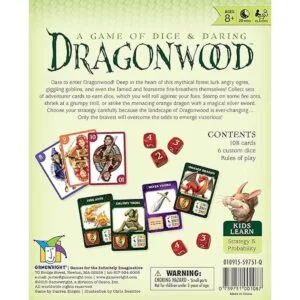 Dragonwood A Game of Dice Daring Juego de mesa_2