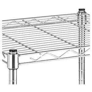 Estante ancho plegable WHITMOR acero Supreme cromo de_6