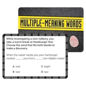 Educational Insights Super Sleuth Juego de vocabulario_5