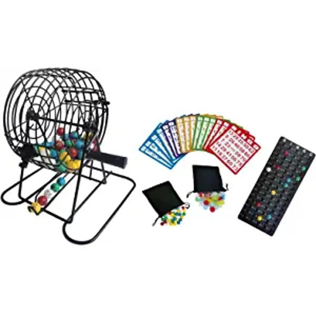 SEETOOOGAMES Juego de juego de bingo de lujo jaula de_1