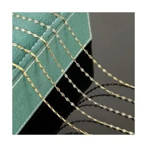 UMAOKANG Cadena de joyería chapada en oro de 32.8 pies_5