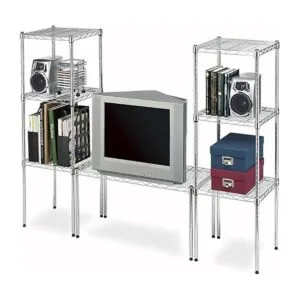 Estante ancho plegable WHITMOR acero Supreme cromo de_3