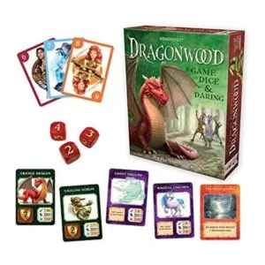 Dragonwood A Game of Dice Daring Juego de mesa_1
