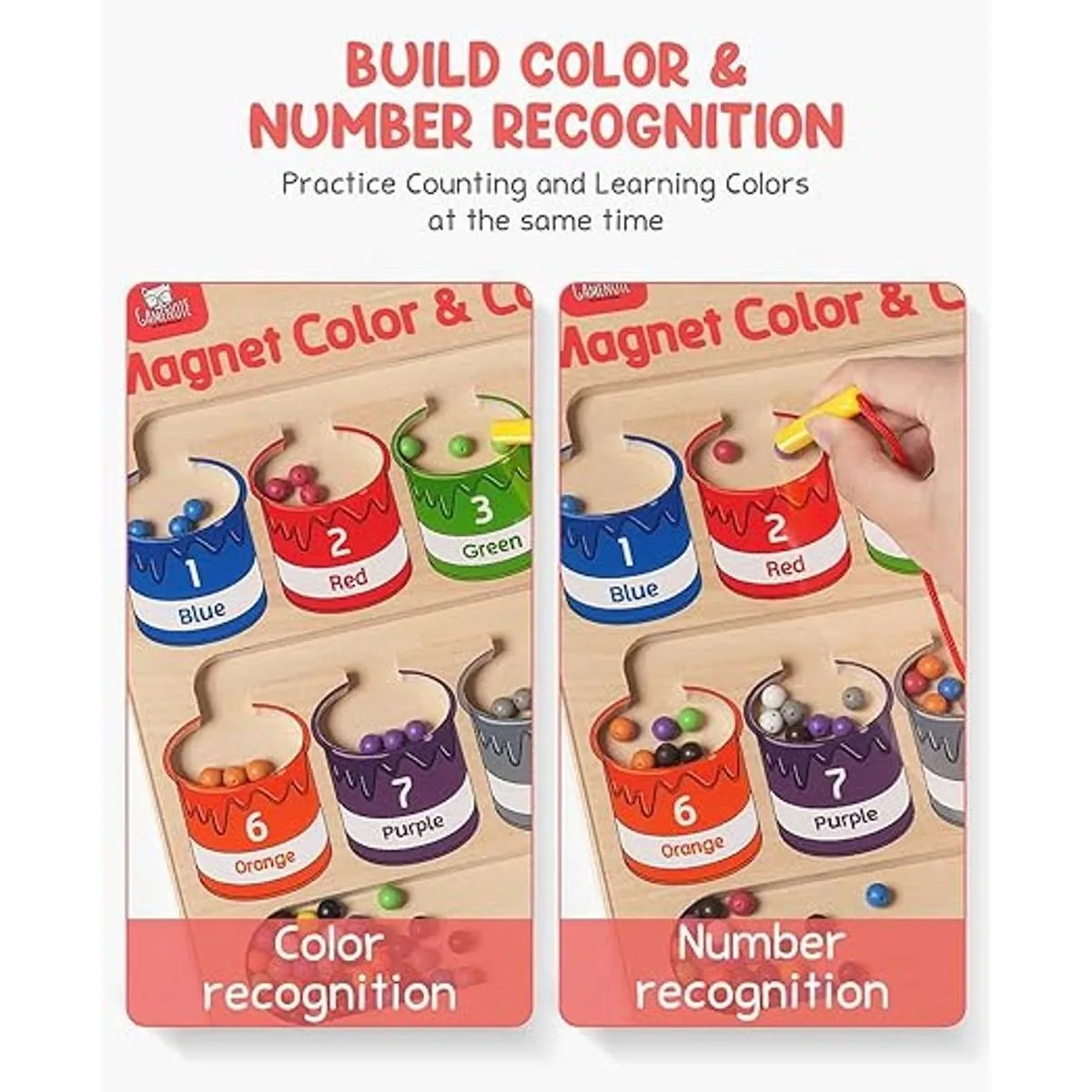 GAMENOTE Laberinto magnético de color y números_2