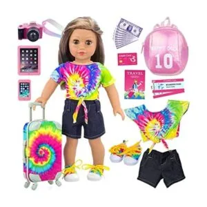 Ecore Fun American Juego de accesorios de equipaje de_1