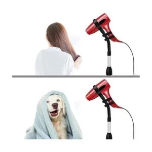 Amersis Soporte para secador de pelo giratorio de 360_6