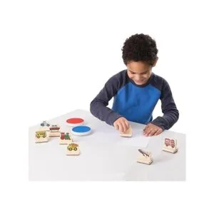 Mi primer juego de sellos de madera Vehículos._5