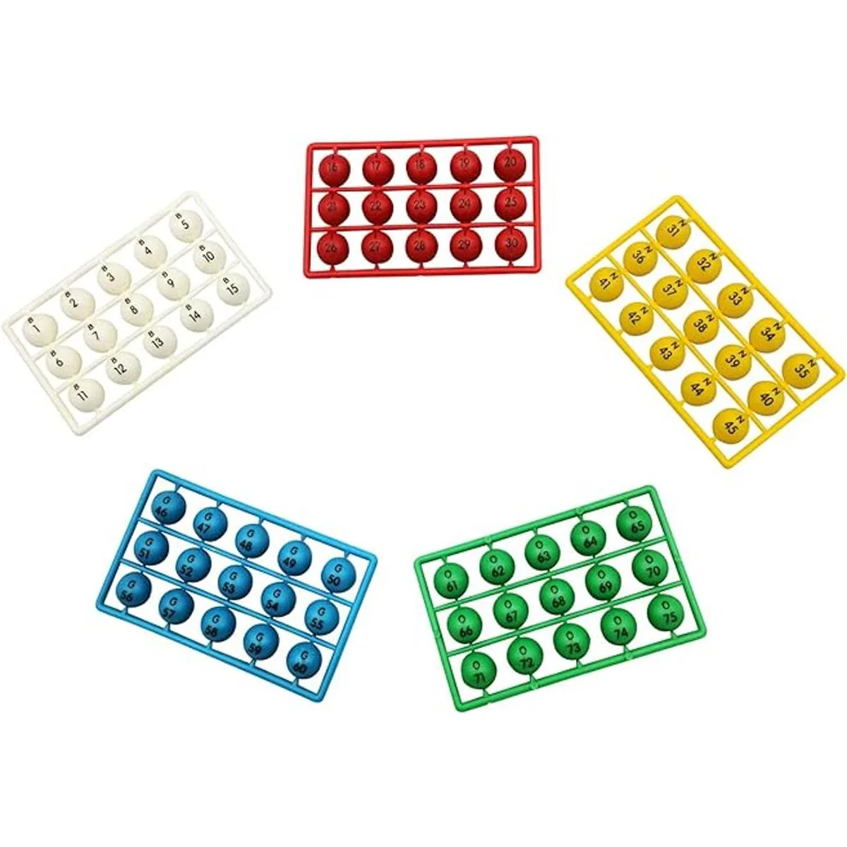 SEETOOOGAMES Juego de juego de bingo de lujo jaula de_4