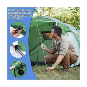 72 clips de lona y cuerdas elásticas de bola abrazaderas_6