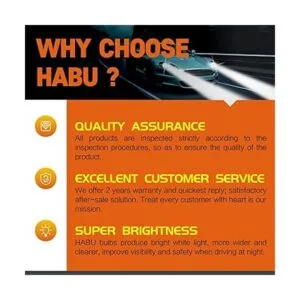 HABU D2S HID Bombilla para faros delanteros 35 W 6000_2