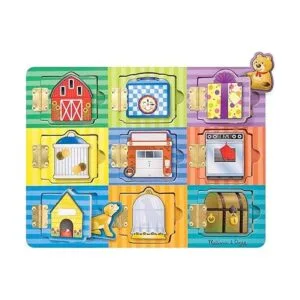 Juego del escondite tablero de actividades con imanes de_3