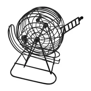 SEETOOOGAMES Juego de juego de bingo de lujo jaula de_2