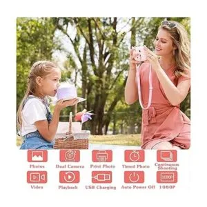 Cámara para niños cámara de impresión instantánea con 12_2