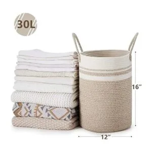 VIPOSCO Cesta alta para la lavandería cesta de_5