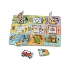 Juego del escondite tablero de actividades con imanes de_4