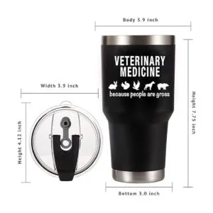 Veterinary Medicine Because People Are Gross Vaso de_7