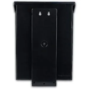 Caja de color negro para folletos con cerradura de broche_3