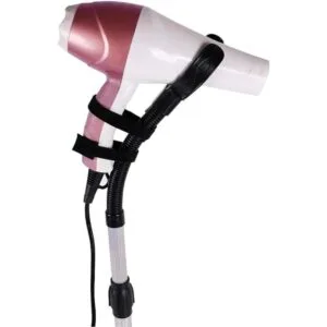 Amersis Soporte para secador de pelo giratorio de 360_5
