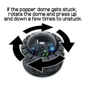 MunnyGrubbers Castle Dice Popper V2 para TTRPG y juegos_3