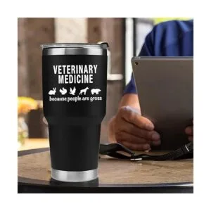 Veterinary Medicine Because People Are Gross Vaso de_3