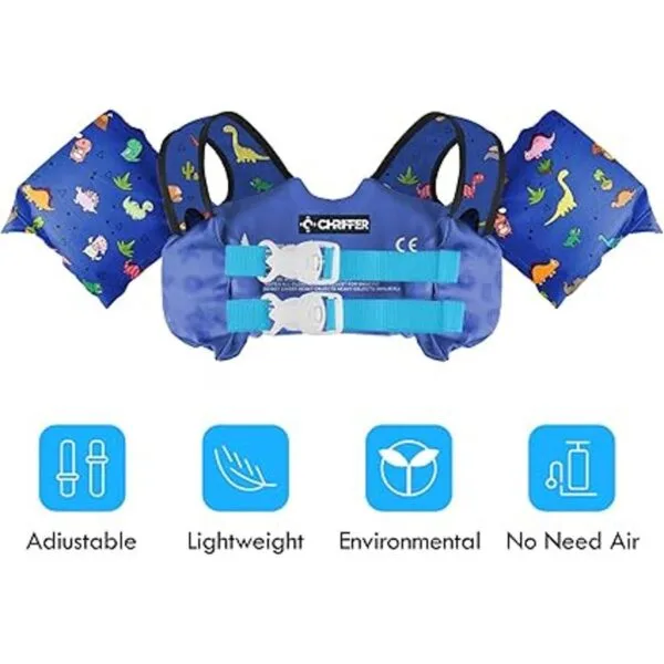 Chriffer Kids Swim Vest Life Jacket for 2266 Pounds Boy_2