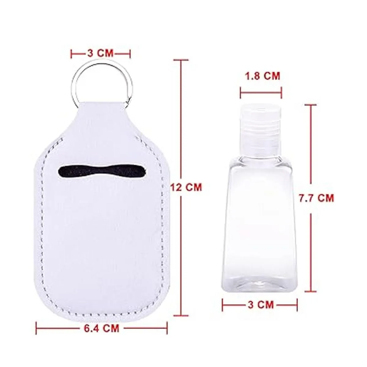 Duufin Juego de botellas de viaje vacías de 60 piezas para_2