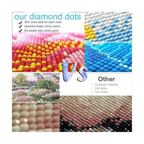 Paquete de 6 kits de pintura de diamantes para adultos_4